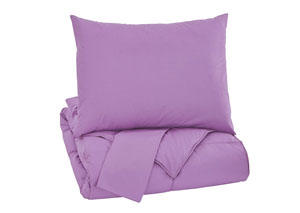 Image for Plainfield Lavender Full Comforter Set