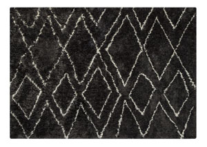 Image for Deryn Black/White Large Rug