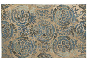 Image for Alazne Blue/Ivory Large Rug