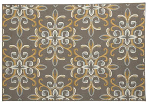 Image for Savery Brown/Gold Large Rug
