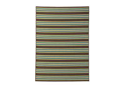 Image for Matchy Lane Brown/Blue/Green Large Rug