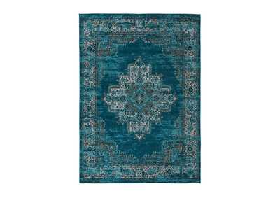 Image for Moore Blue/Teal Large Rug