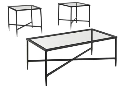Image for Augeron Black Occasional Table Set