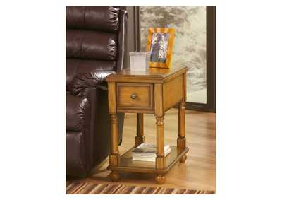 Image for Brown Chair Side End Table