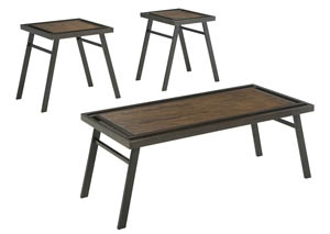 Image for Farna Brown Occasional Table Set