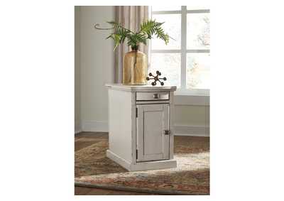 Laflorn Chairside End Table with USB Ports & Outlets,Signature Design By Ashley