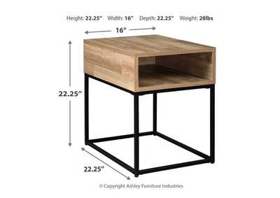 Gerdanet End Table,Signature Design By Ashley