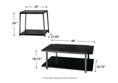 Rollynx Table (Set of 3),Direct To Consumer Express