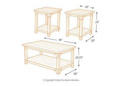 Murphy Table (Set of 3),Direct To Consumer Express