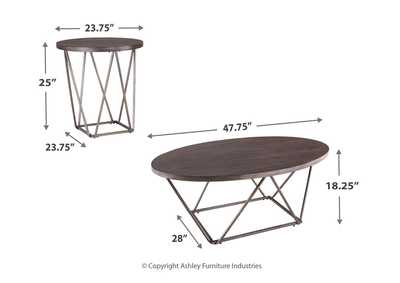 Neimhurst Table (Set of 3),Signature Design By Ashley