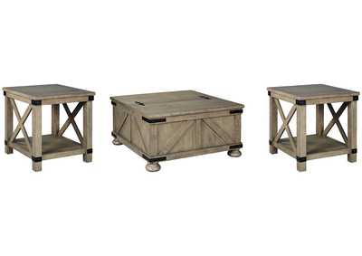 Image for Aldwin Coffee Table with 2 End Tables