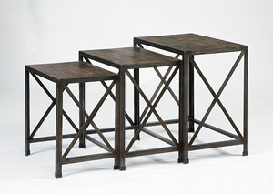 Image for Rustic Nesting Tables