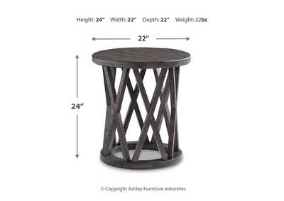 Sharzane End Table,Signature Design By Ashley