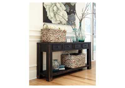 Gavelston Black Sofa Table,Direct To Consumer Express