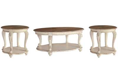 Image for Realyn Coffee Table with 2 End Tables