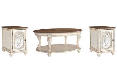 Image for Realyn Coffee Table and 2 End Tables