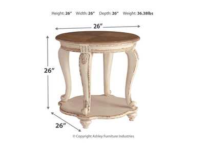 Realyn End Table,Signature Design By Ashley