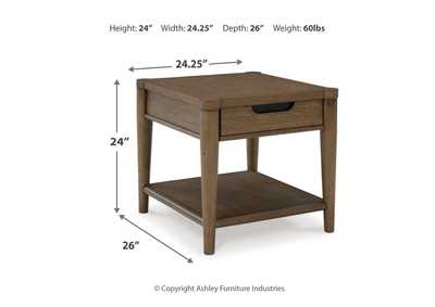Roanhowe Coffee Table and 2 End Tables,Signature Design By Ashley