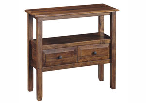 Image for Abbonto Warm Brown Accent Table
