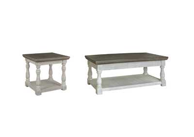 Image for Havalance Outdoor Coffee Table with End Table