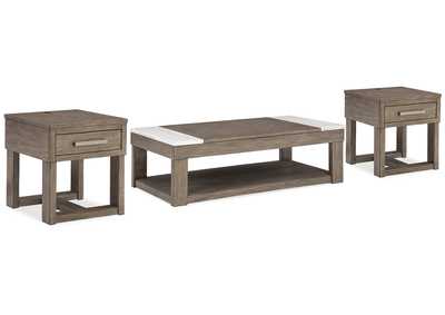 Image for Loyaska Lift-top Coffee Table and 2 End Tables