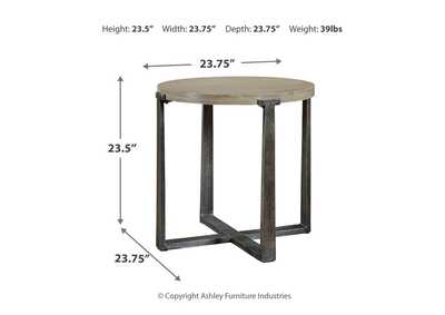 Dalenville End Table,Signature Design By Ashley