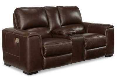 Image for Alessandro Power Reclining Loveseat with Console