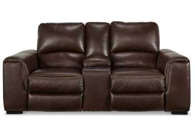 Image for Alessandro Power Reclining Loveseat with Console