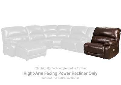 Hallstrung 6-Piece Power Reclining Sectional with Chaise,Signature Design By Ashley