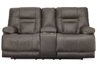 Image for Wurstrow Power Reclining Loveseat with Console