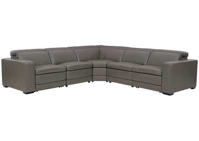 Texline 5-Piece Power Reclining Sectional,Signature Design By Ashley