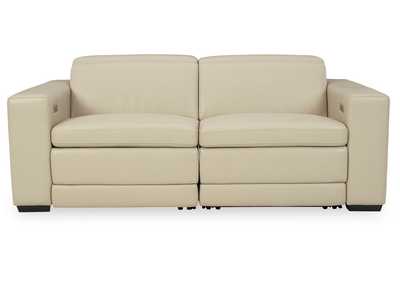 Image for Texline 3-Piece Power Reclining Sectional Loveseat