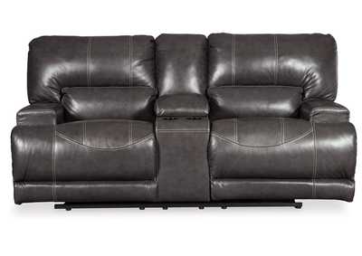 Image for McCaskill Reclining Loveseat with Console