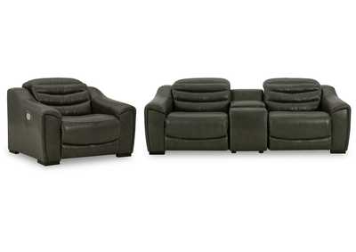 Image for Center Line 3-Piece Sectional with Recliner