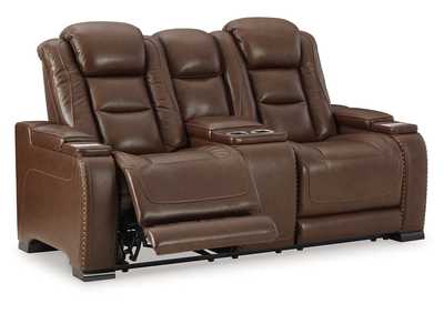 Image for The Man-Den Power Reclining Loveseat with Console