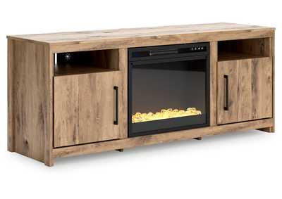 Image for Hyanna 63" TV Stand with Electric Fireplace