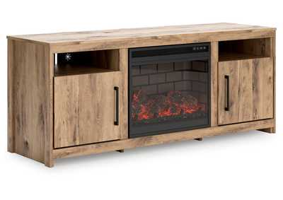 Image for Hyanna 63" TV Stand with Electric Fireplace