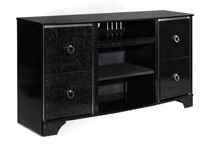 Image for Amrothi Black Large TV Stand