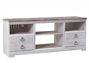 Image for Willowton Whitewash Large TV Stand