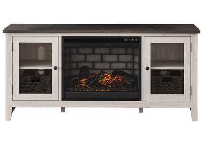 Image for Dorrinson 60" TV Stand with Electric Fireplace