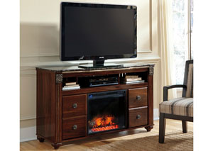 Image for Gabriela Large TV Stand w/ LED Fireplace Insert