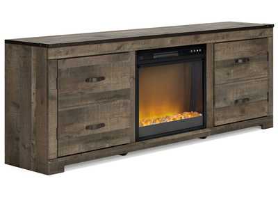 Image for Trinell TV Stand with Electric Fireplace