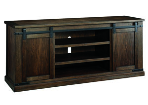 Image for Budmore Rustic Brown Extra Large TV Stand