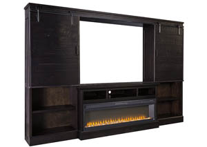 Image for Sharlowe Charcoal Entertainment Center w/Fireplace