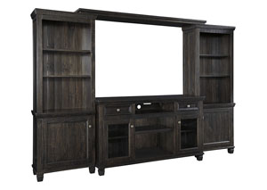 Image for Townser Grayish Brown Entertainment Center