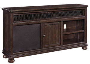 Image for Gerlane Dark Brown Extra Large TV Stand w/Large Integrated Audio