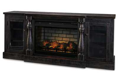 Image for Mallacar 75" TV Stand with Electric Fireplace