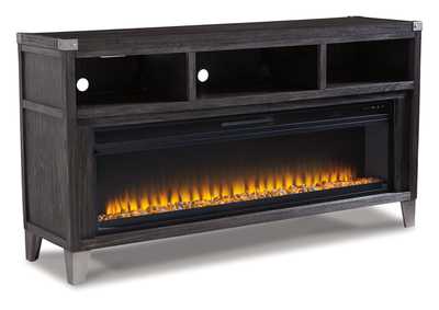 Image for Todoe 65" TV Stand with Electric Fireplace