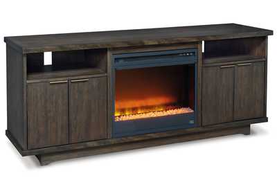 Image for Brazburn 66" TV Stand with Electric Fireplace