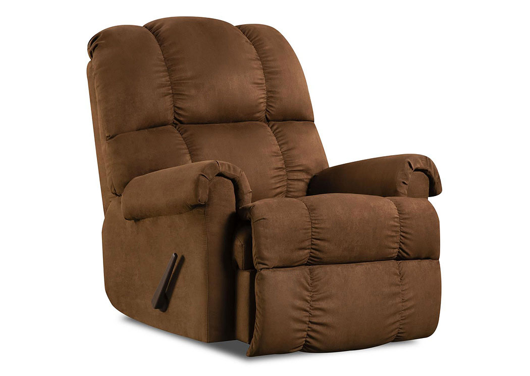 100 Chocolate Recliner,Atlantic Bedding & Furniture